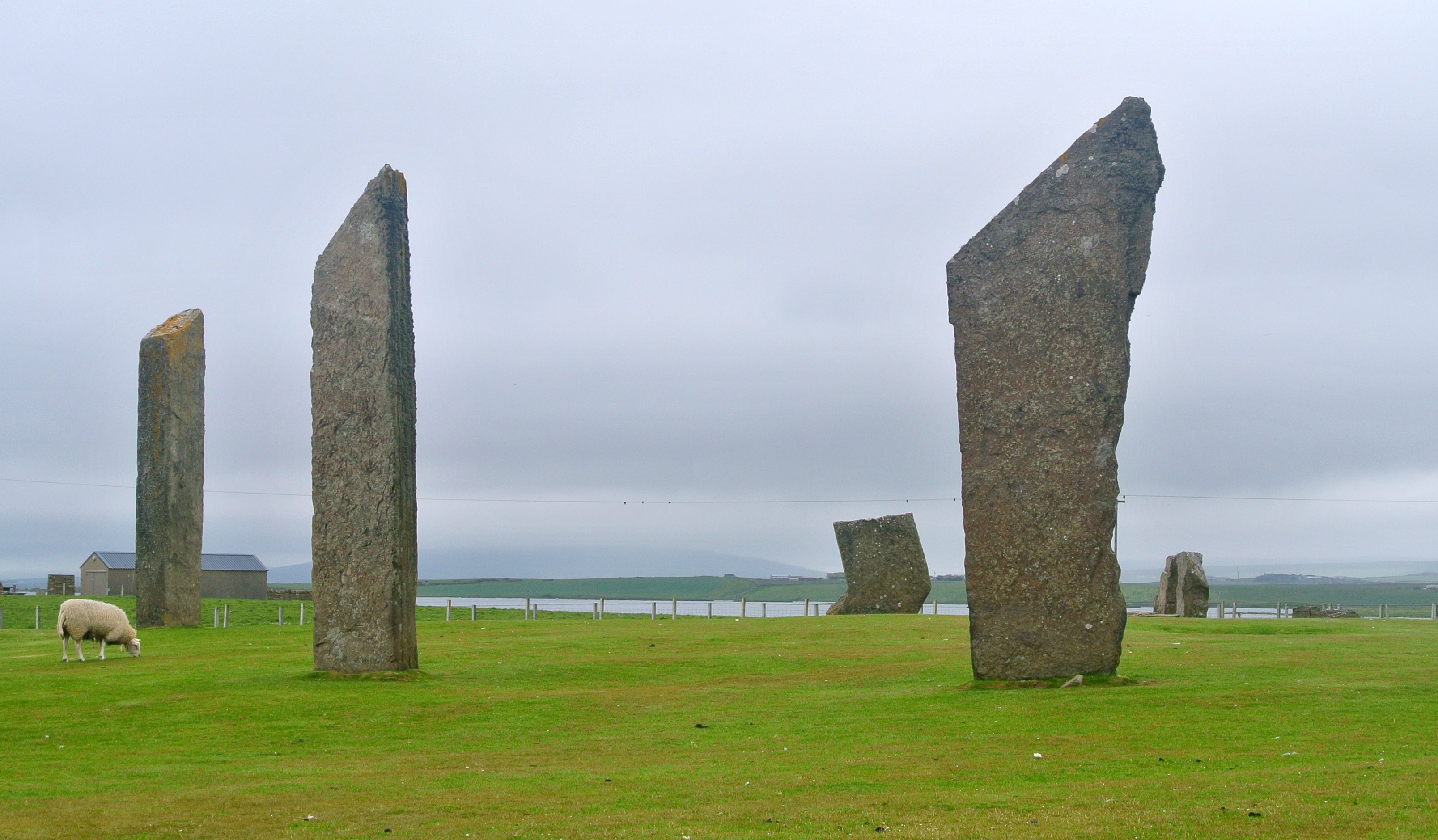 The Altar Stone is similar in shape and size to some of the stones which comprise an Orkney stone circle called the Stones of Stenness