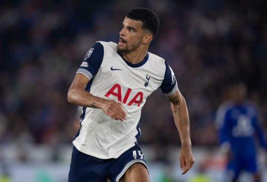 Tottenham striker Dominic Solanke