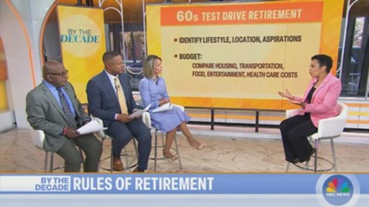 Rules of retirement by the decade