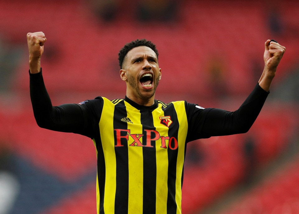 He made 181 appearances at Watford