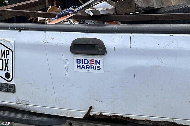 The truck parked at Mr Routh's home had a 'Biden/Harris' bumper sticker on it. Psychologists say it is likely the attack had little to do with politics