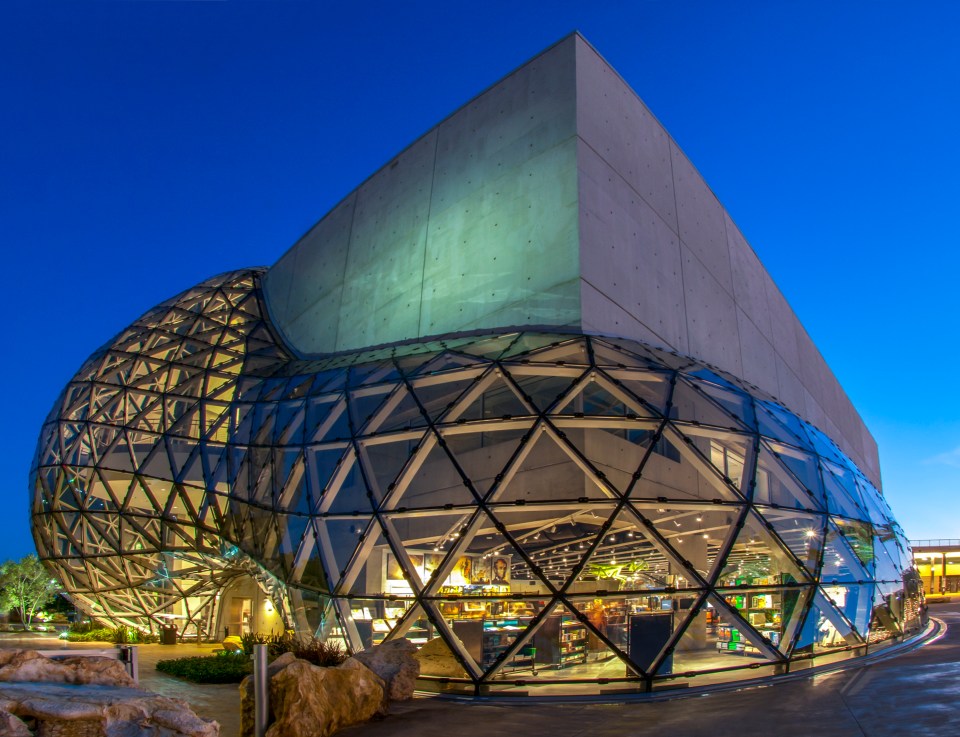 The Salvador Dali Museum houses the largest collection of the Spanish surrealist’s work