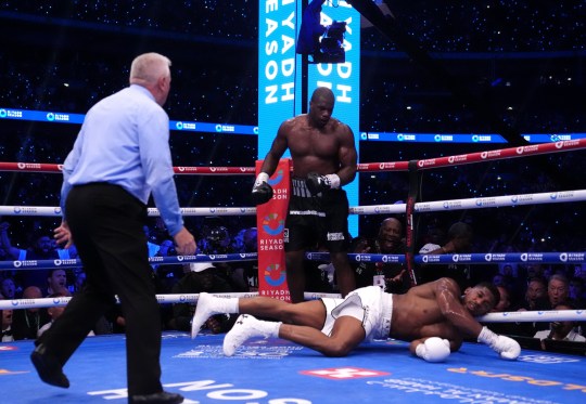 Daniel Dubois knocks out Anthony Joshua in the IBF World Heavy weight bout at Wembley Stadium, London