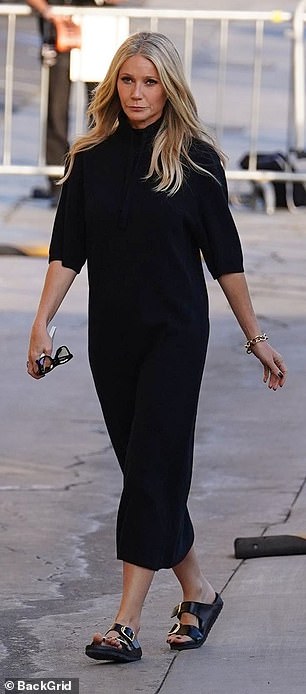 Gwyneth Paltrow in Arizona sandals