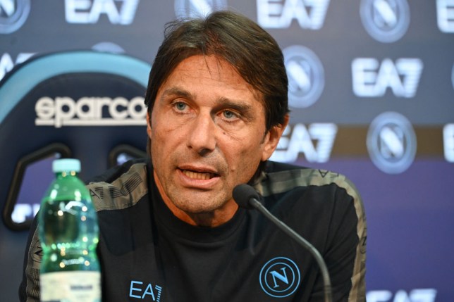 Napoli boss and former Chelsea manager Antonio Conte