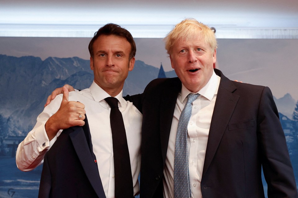 Emmanuel Macron said Brexit must be punished and weaponised small boats crisis, claims Boris Johnson