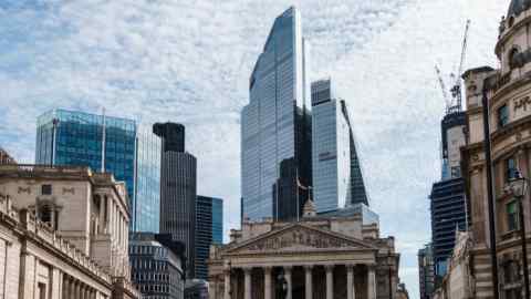 A view of the City of London