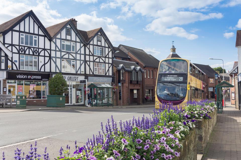 Crowborough in East Sussex is on the edge of Ashdown Forest, which inspired the Hundred Acre Wood in the Winne the Pooh stories