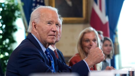 'I don't think much about Putin': Joe Biden reacts to Russian president's war threat – video