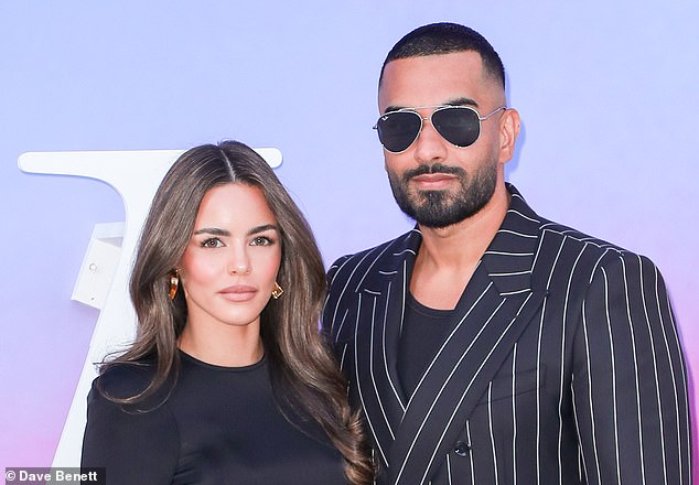 Return: Umar Kamani (pictured with wife, Nada), quit as PrettyLittleThing chief exec in April 2023