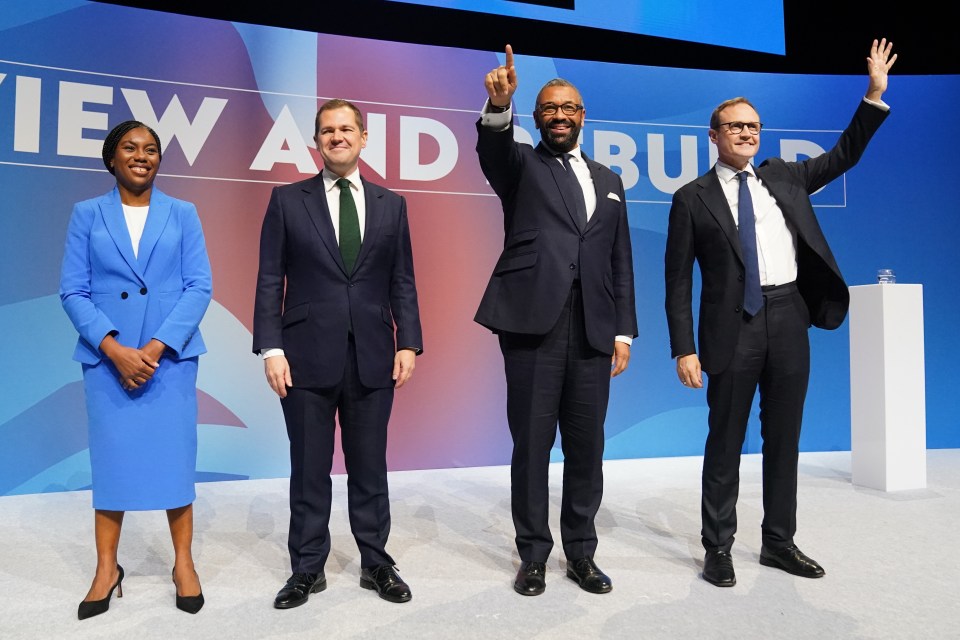 James Cleverley leads the pack, as Tom Tugendhat is eliminated leaving Kemi Badenoch  and Robert Jenrick fighting for his votes