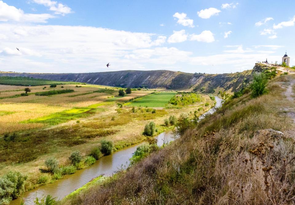 Old Orhei is a natural and historical complex located on a bend of the Răut River