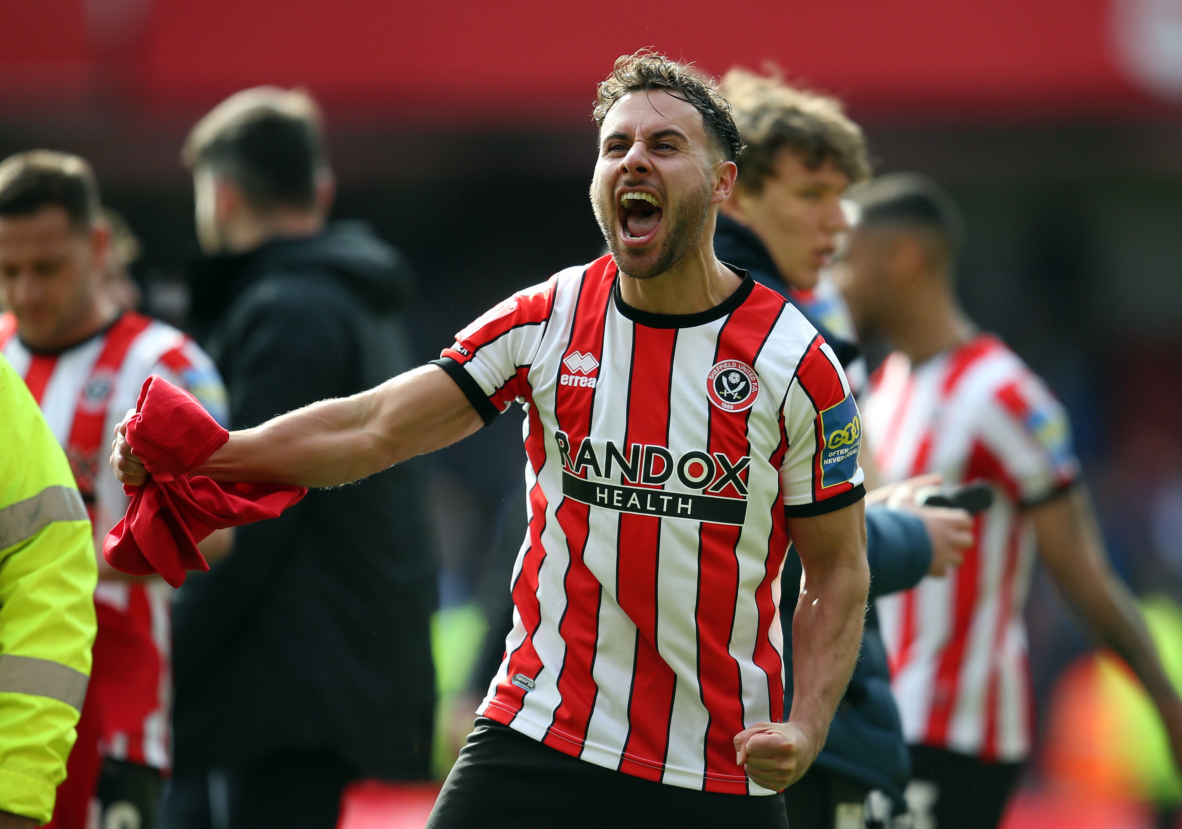 Baldock played for the Blades in the Premier League (Nigel French/PA)