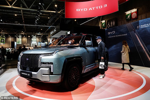 The U8 was one of the stars of the 2024 Paris Motor Show this week, with its unique features making the hybrid SUV standout from everything else