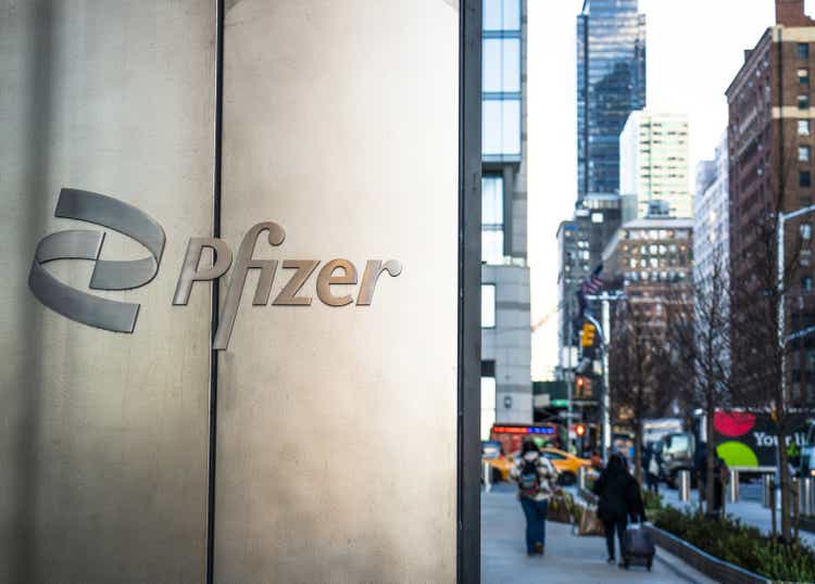 Pfizer HQ in New York City