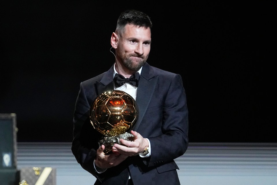 Lionel Messi won his eighth Ballon d'Or last year