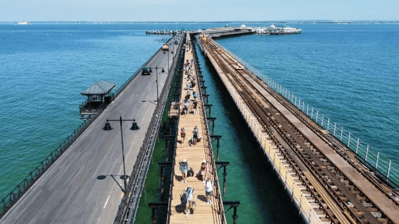 Ryde Pier reopened to the public earlier this year