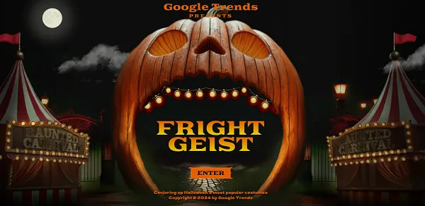 Google Frightgeist 2024