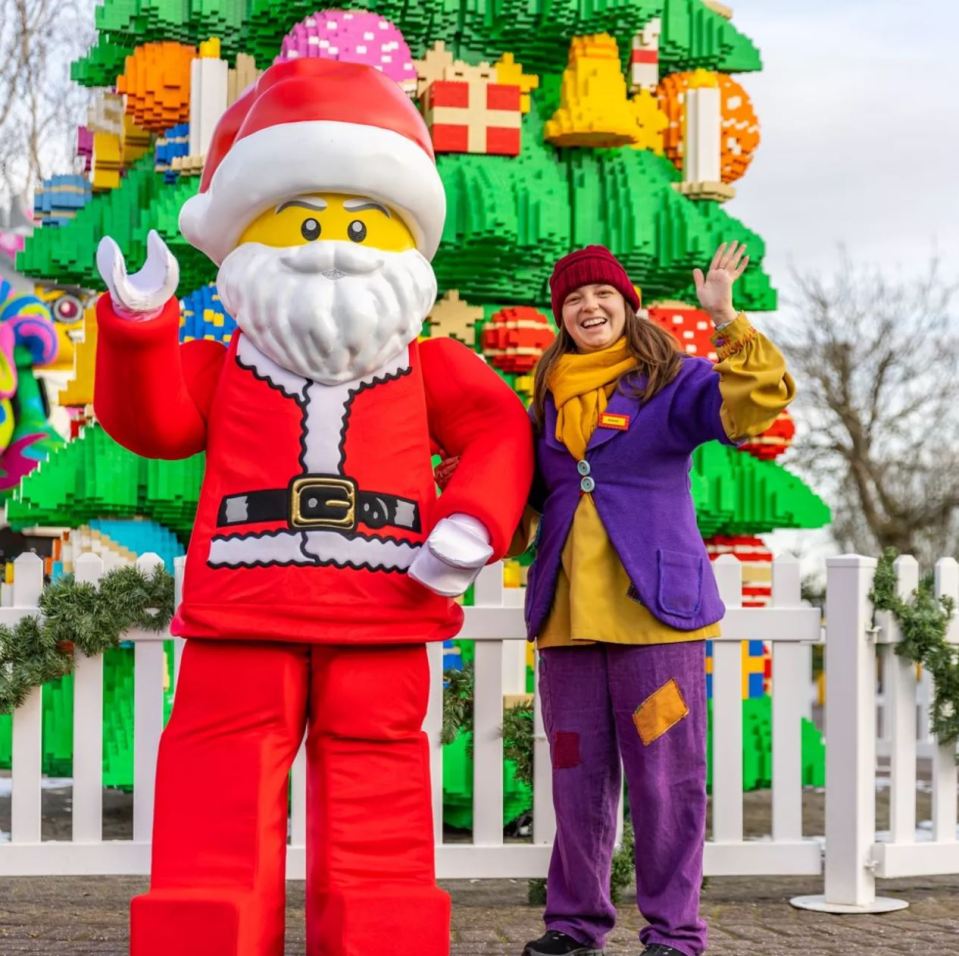 Twinkling lights and a giant Duplo Christmas tree are set to transform Legoland Windsor later this yea