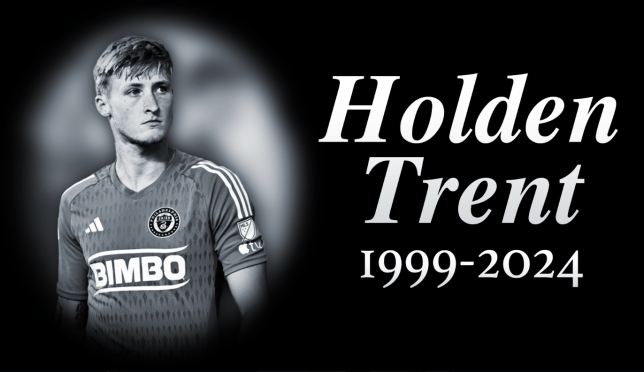 Holden Trent who played for Philadelphia Union in MLS has died, aged 25