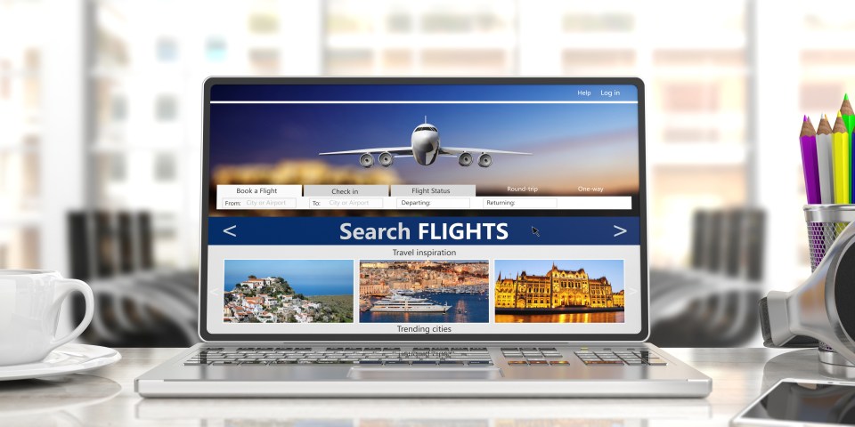 The new Google Flights feature will show the cheapest flight options (stock image)