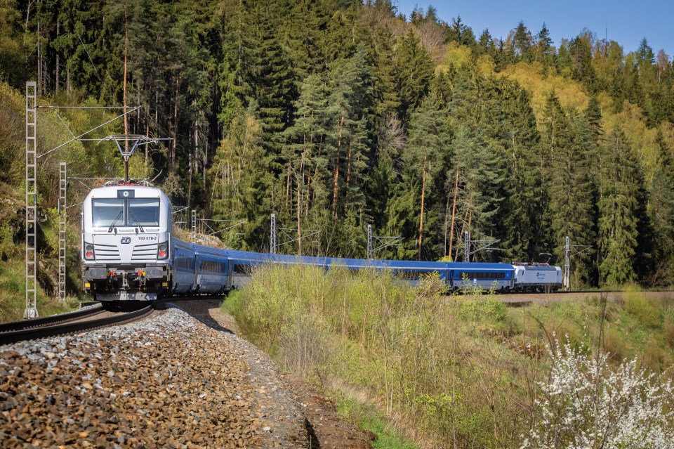 Max Molyneux took a pretty European train ride that goes through medieval cities and ancient castles