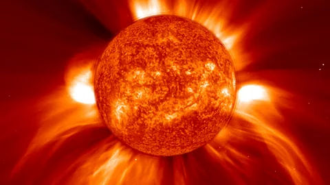 Nasa Image of a coronal mass ejection from the Sun (Credit: Nasa)