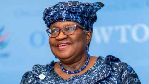 Director-General of the World Trade Organization (WTO) Ngozi Okonjo-Iweala