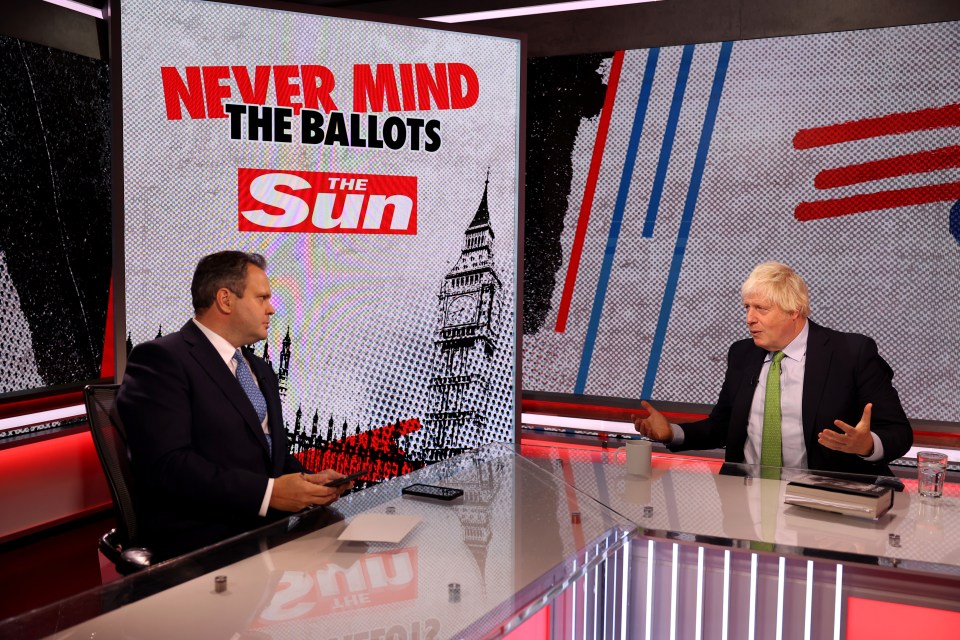 Boris Johnson is in the Never Mind The Ballots hotseat for a box office interview airing Monday