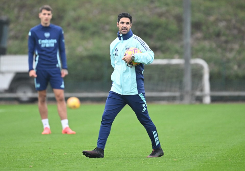 Mikel Arteta took one small step in training but isn't expecting one giant sleep before Sunday's match with Liverpool as he sweats on injuries