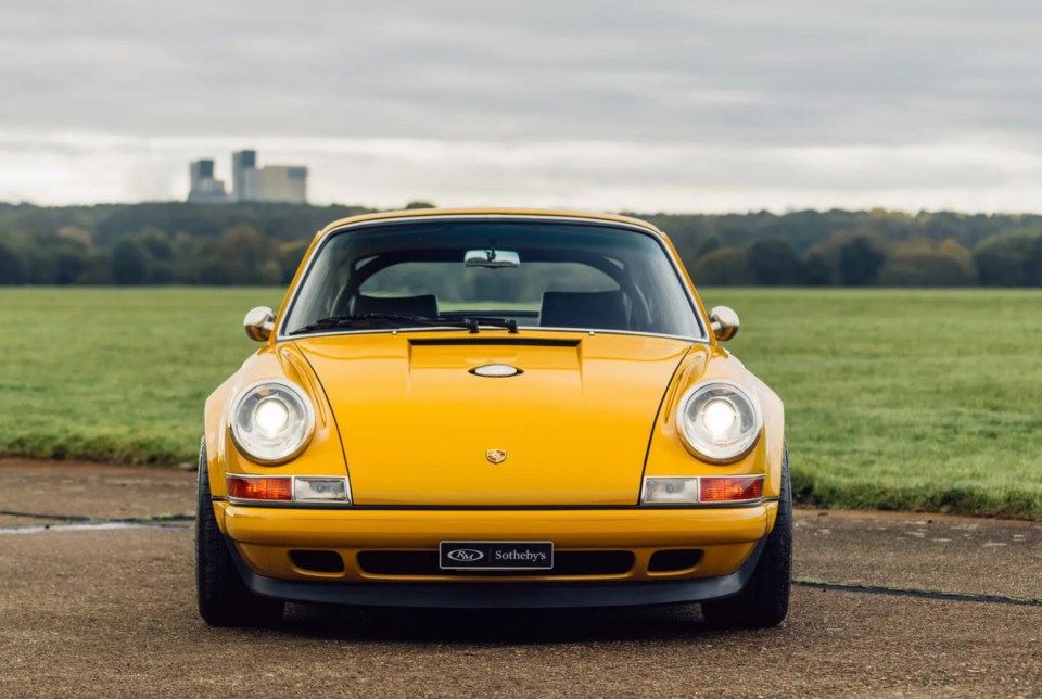 The rare 1990 Porsche 911 in Egg Yolk yellow could be yours at auction