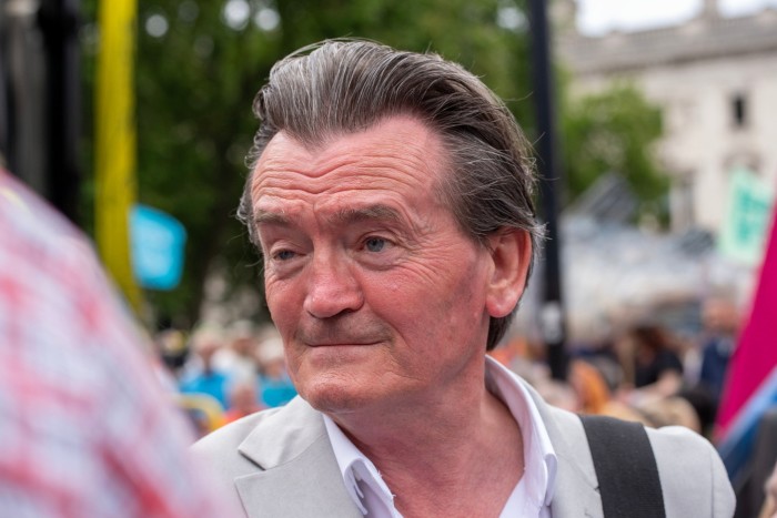 Water campaigner and former rock star Feargal Sharkey