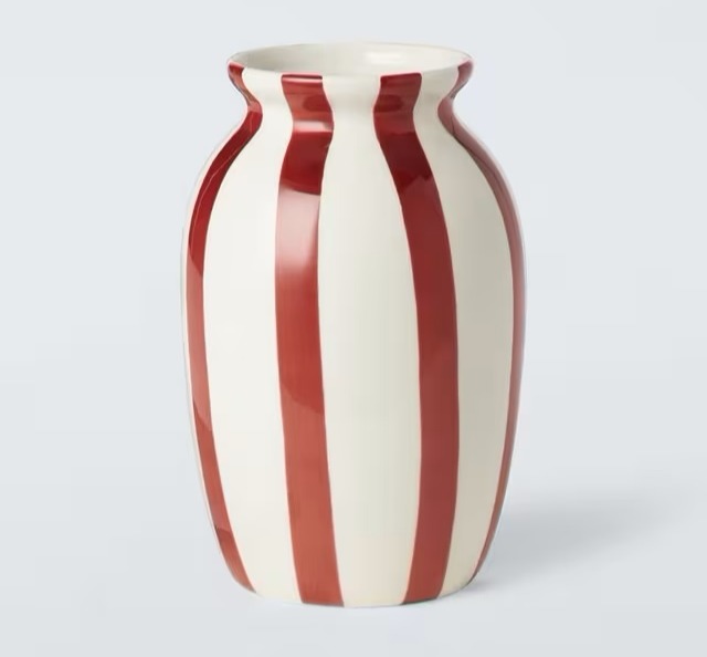 This John Lewis hand-painted stoneware vase is £15