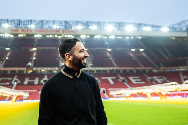 Ruben Amorim visits Old Trafford