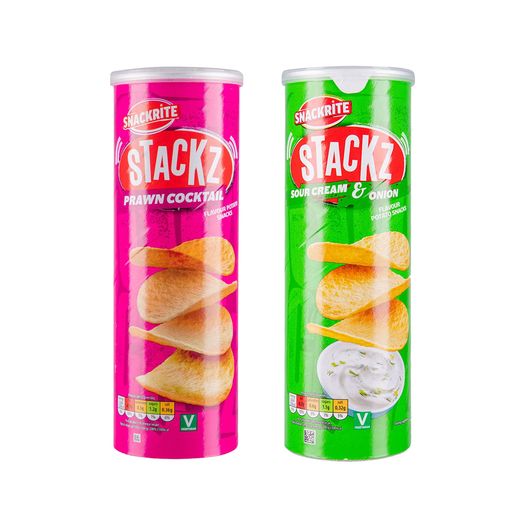 Aldi shared pictures of two of its Pringles dupes available for a fraction of the cost