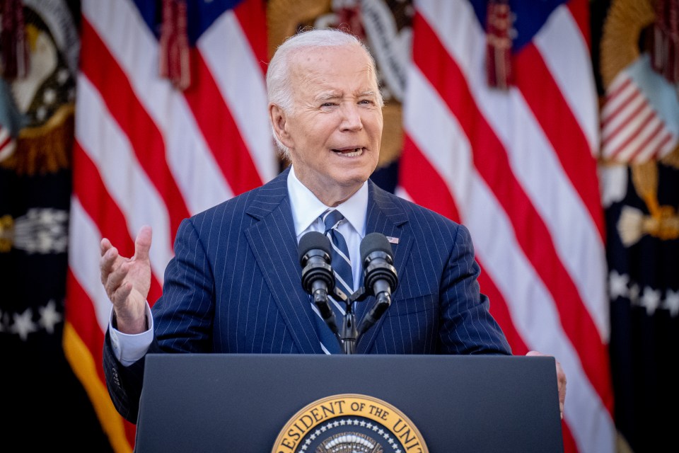 Joe Biden has been accused of failing to take responsibility for the Democrats' defeat