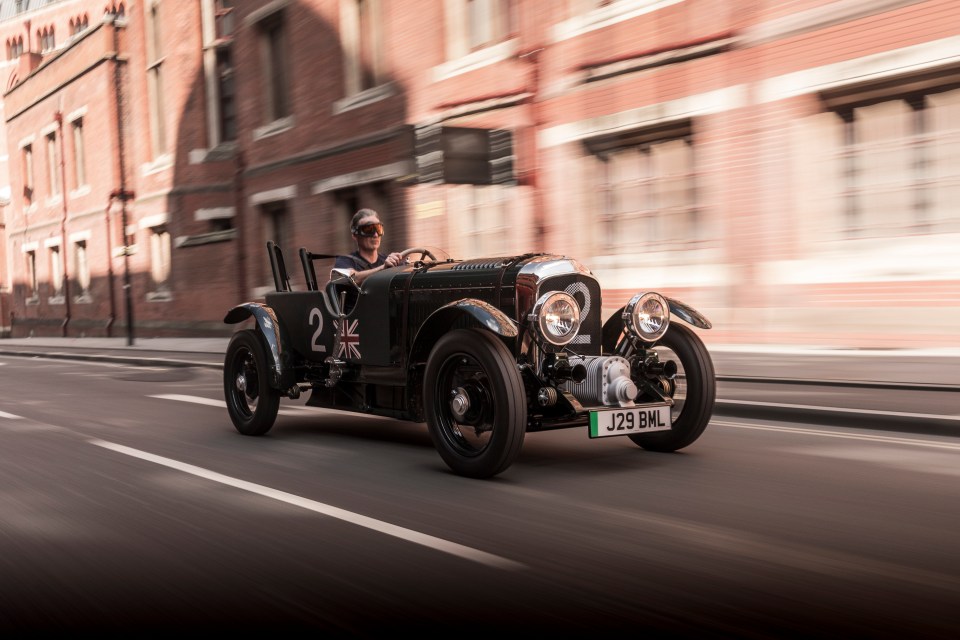 We took a ride in the dinky £110k Bentley Blower Junior