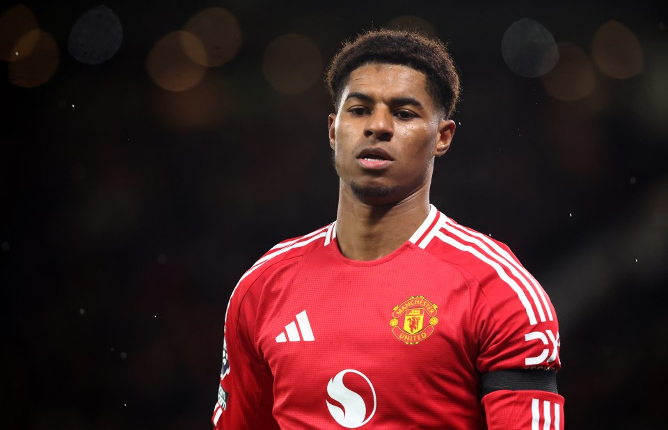 Marcus Rashford is out of favour at Man Utd