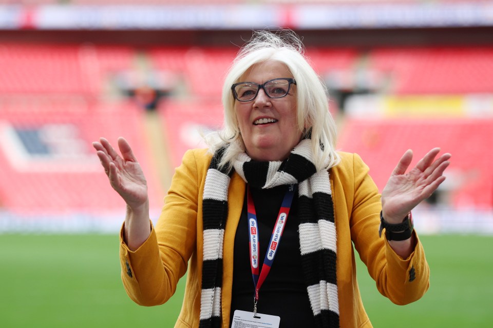 A man has been accused of trying to blackmail Port Vale owner Carol Shanahan