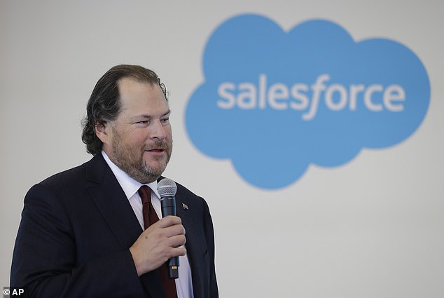 Salesforce chief executive Marc Benioff is betting on AI to drive CRM firm's growth trajectory