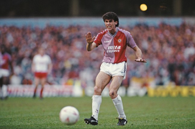 Martin Keown Aston Villa v Liverpool FA Cup 4th Round 1988