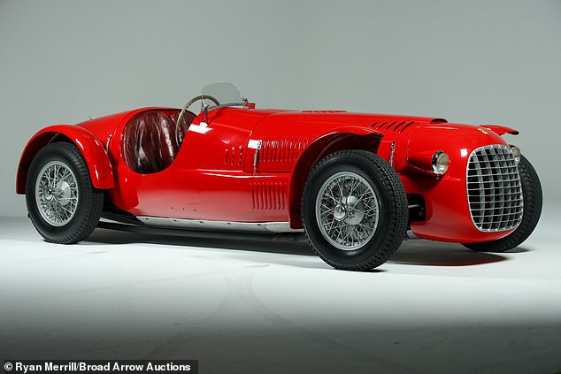 The 1948 Ferrari 166 Spyder Corsa has been described by Broad Arrows Auctioneers as 'the earliest and most important Ferrari in existence today'