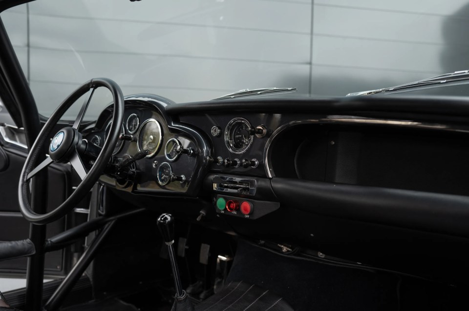 Aston Martin DB4 GT Continuation interior.