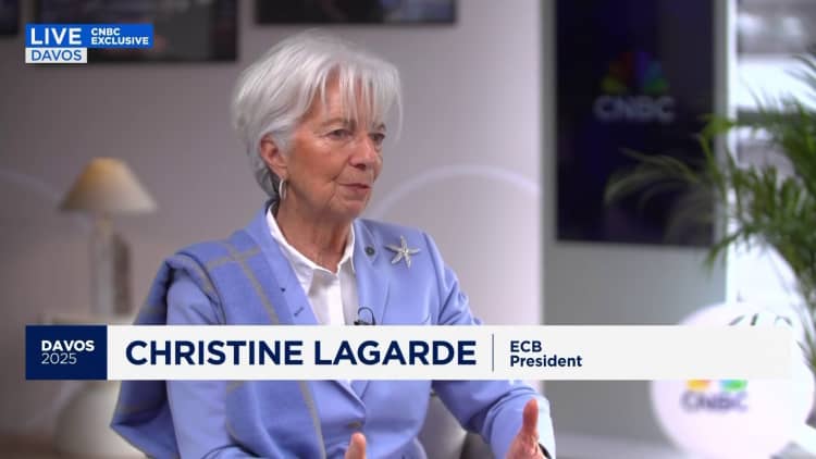 Watch CNBC's full interview with ECB President Christine Lagarde