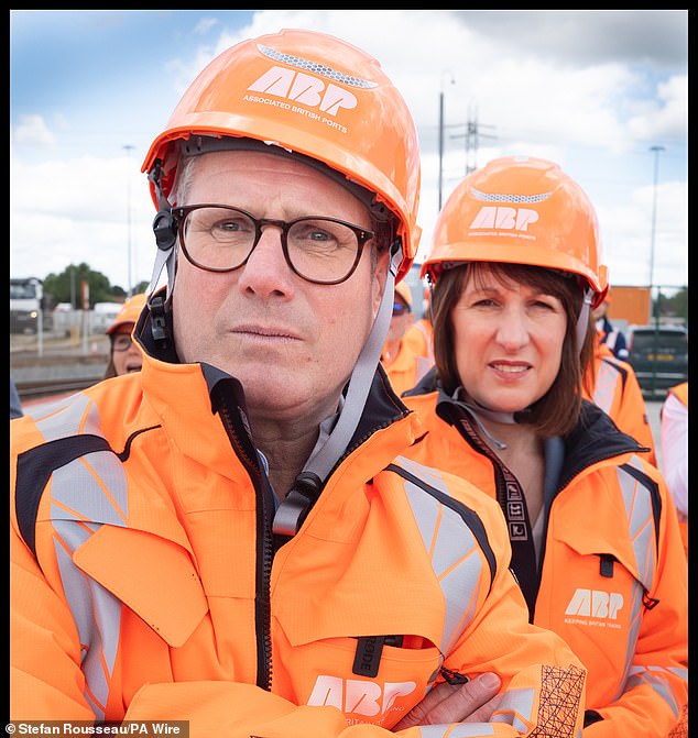 Keir boosts Kier: The Prime Minister and the Chancellor have promised a wave of spending on Britain's decaying infrastructure and shortage of homes