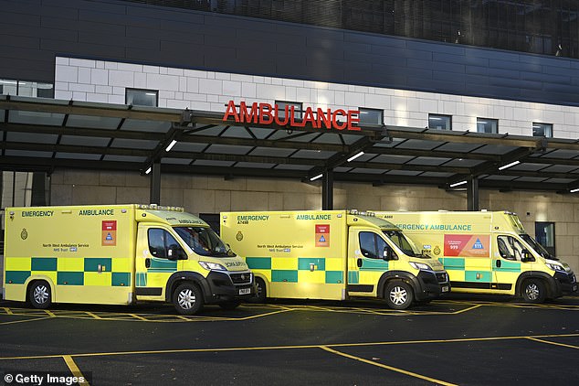 Patients at Liverpool Royal Hospital, pictured, have been told to visit their GPs or to call 111 amid high numbers of people going to is A&E department, unless in an emergency