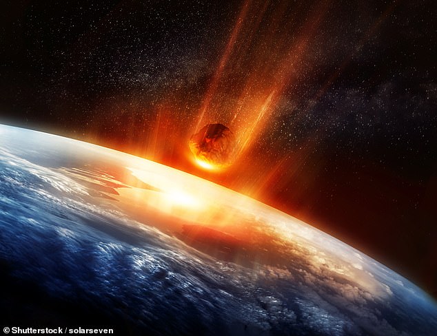 A nearly 200-foot-wide asteroid has a chance of smashing into the Earth in December 2032, scientists warn (STOCK)