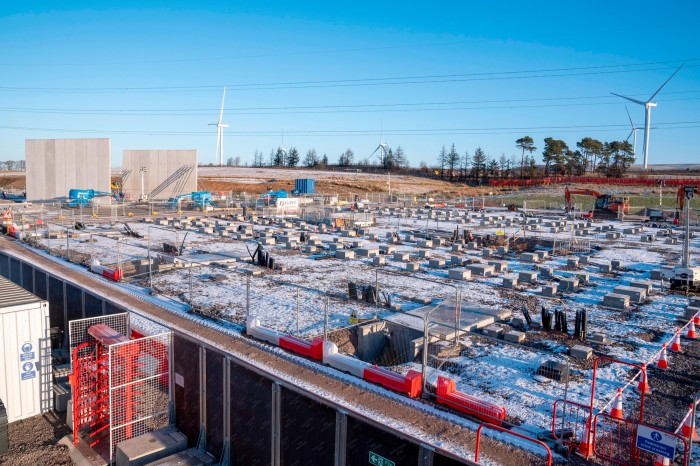 Coalburn 1 energy storage site 