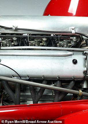 The Spyder Corsa has its original 2.0-litre V12 engine