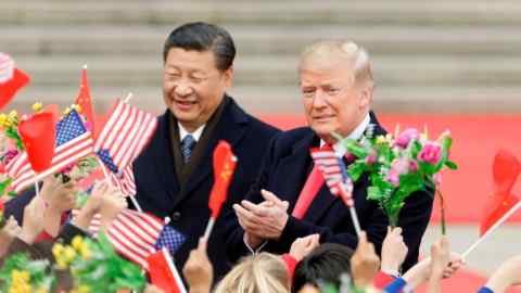 US President-elect Donald Trump and China’s president Xi Jinping